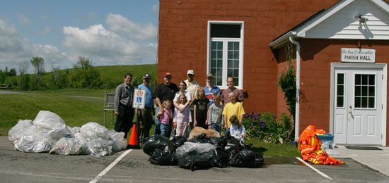 road cleanup